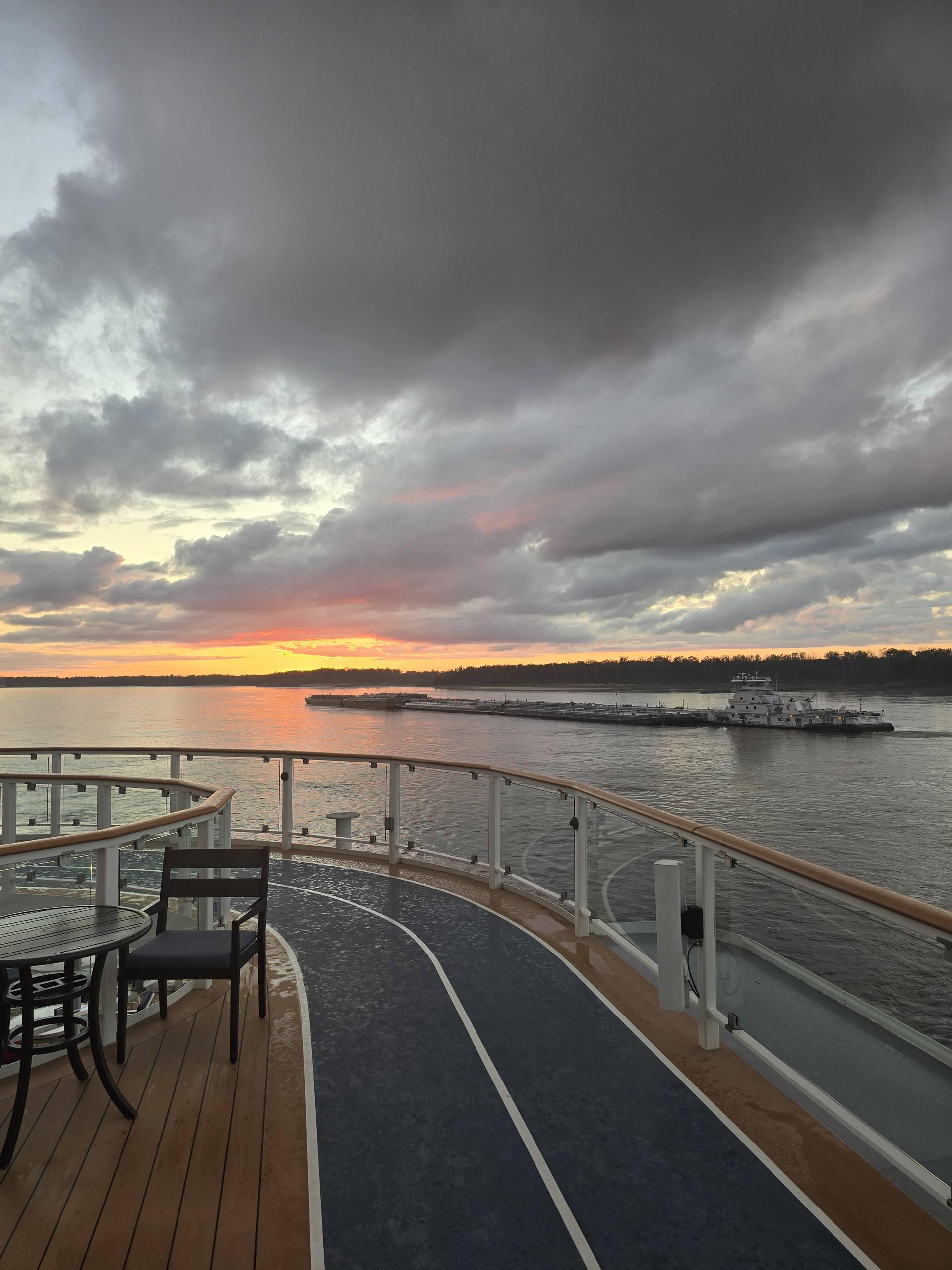 Cruise sunset